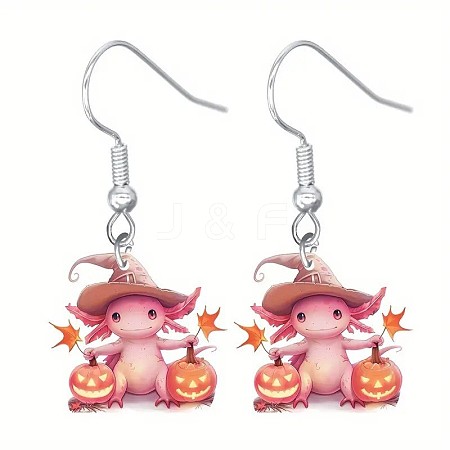 Acrylic Dangle Earrings FS-WG2DB4D-09-1