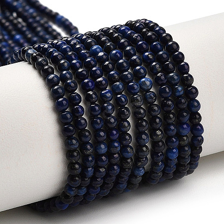 Dyed Natural Lapis Lazuli Beads Strands G-H317-A01-1