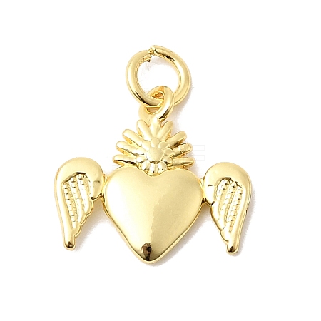 Brass Pendants KK-P343-08B-G-1