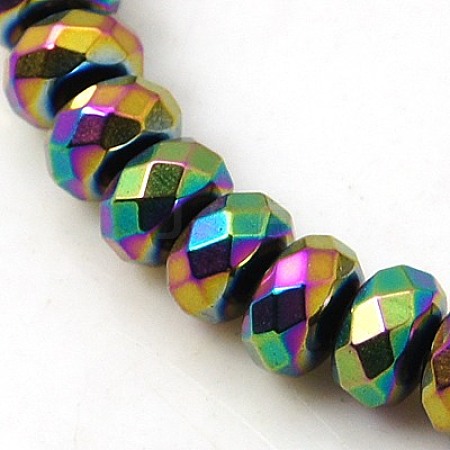 Non-magnetic Synthetic Hematite Beads Strands G-E166-2D-1