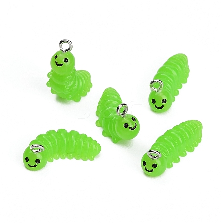 Opaque Resin Pendants RE-CBA08CD-11-1