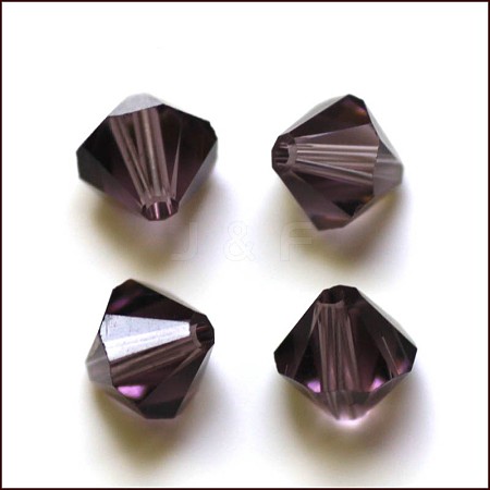 Imitation Austrian Crystal Beads SWAR-F022-4x4mm-204-1