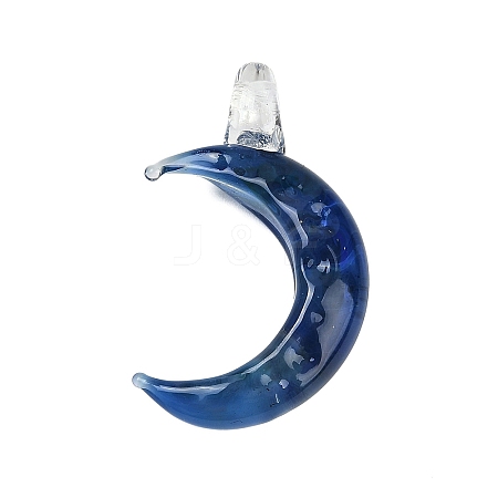 Handmade Lampwork Pendants LAMP-Q005-04A-1