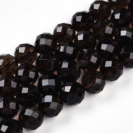 Natural Smoky Quartz Beads Strands G-T140-23C-1