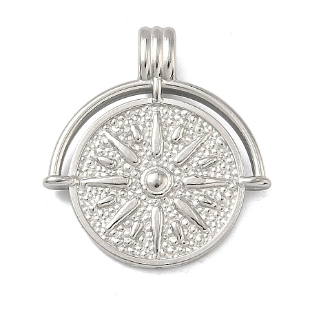 304 Stainless Steel Pendants STAS-K322-20B-P-1