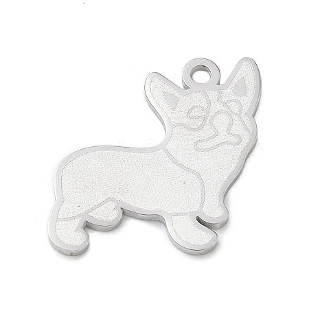 304 Stainless Steel Pendants SA-CBAE115-09P-1