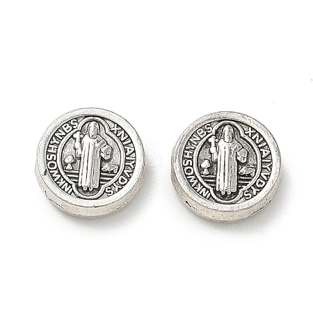 Religion Alloy Beads FIND-E051-02AS-1