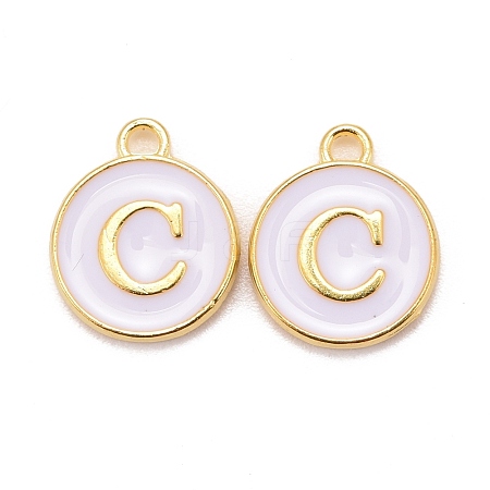 Golden Plated Alloy Charms ENAM-S118-01C-1