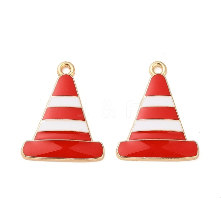 Alloy Enamel Pendants FIND-C074-01G-02-1