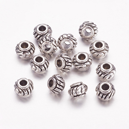 Tibetan Style Spacer Beads LS-LF0918Y-NF-1