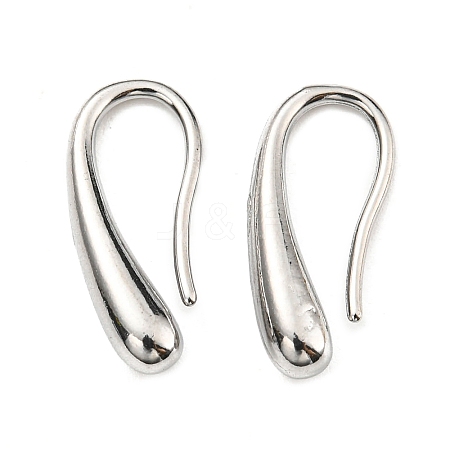 Non-Tarnish 304 Stainless Steel Dangle Earrings STAS-G310-03P-1