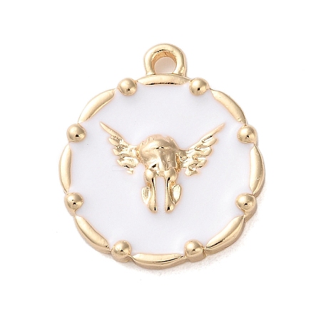 Zinc Alloy Enamel Pendants ENAM-Z011-02G-A-1