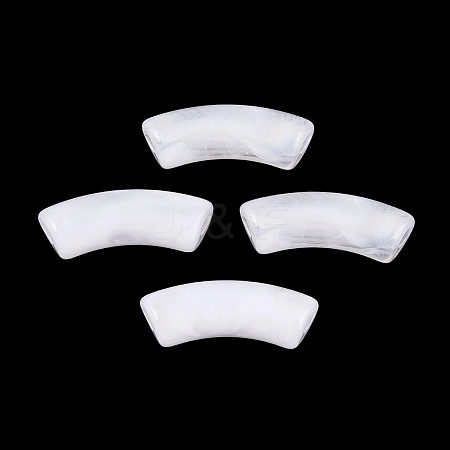 Acrylic Imitation Gemstone Beads MACR-S372-001B-08-1-1