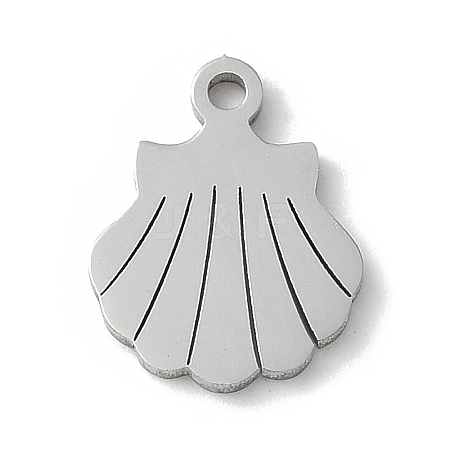 304 Stainless Steel Charms STAS-E501-03P-1