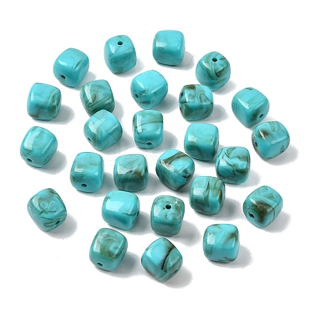 Opaque Acrylic Beads OACR-D320-01P-1
