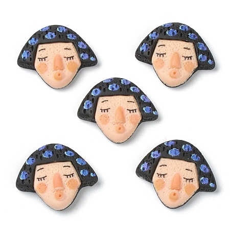 Resin Cabochons CRES-G015-06-1