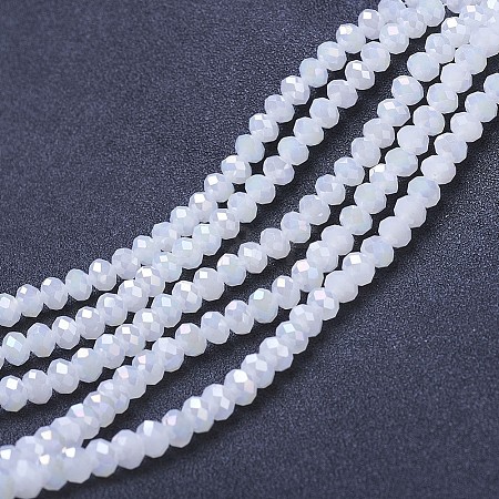 Electroplate Glass Beads Strands LS-EGLA-A044-J6mm-B05-1