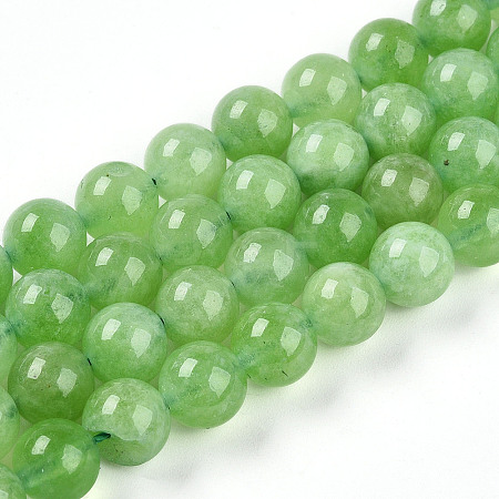 Natural Quartz Beads Strands G-R479-8mm-12-1