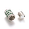 304 Stainless Steel Magnetic Clasps STAS-F228-20P-2