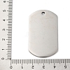 Anti-Tarnish 201 Stainless Steel Pendants STAS-R002-02P-11-3