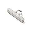 Non-Tarnish 304 Stainless Steel Charms STAS-Q310-08P-2