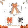 CHGCRAFT 5Pcs 3 Style Ployester Bowknot Display Decoration DIY-CA0004-36-2