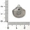 304 Stainless Steel Pendants STAS-F328-02B-P-3