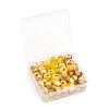 80Pcs 20 Style European Large Hole Beads Set for DIY Jewelry Making Finding Kit DIY-LS0004-10B-8