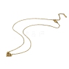 304 Stainless Steel Cluster Heart Pendant Necklaces for Women Men LS-NJEW-Q028-11G-2