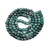 Drawbench Crackle Glass Beads Strands GLAA-N006-8mm-03-2