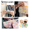  60Pcs Alloy Knitting Stitch Marker Rings FIND-NB0003-47-6