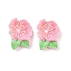 Opaque Resin Decoden Cabochons LS-CRES-O002-03C-1