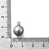 ABS Plastic Imitation Pearl Pendants FIND-H052-01F-02P-3