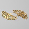 Hollow Brass Pendants KK-CJC0009-02C-04-2