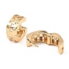 Brass Hoop Earrings EJEW-I289-12KCG-2