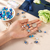 Fashewelry DIY Evil Eye Bracelet Making Kit DIY-FW0001-33-17