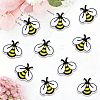 60Pcs Polyester Embroider Thread Iron on/Sew On Patches PATC-CY0001-77-4