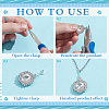 8Pcs 925 Sterling Silver Pendants STER-ME0001-07-3