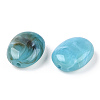 Oval Imitation Gemstone Acrylic Beads X-OACR-R047-13-2