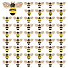 60Pcs Alloy Enamel Cabochons FIND-ME0003-49-1