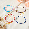 120Pcs 12 Colors Korean Waxed Polyester Cord Bracelet Making AJEW-TA0001-23-7