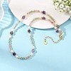 Gemstone & Natural Cultured Freshwater Pearl Beads Necklaces for Women NJEW-JN06518-03-1