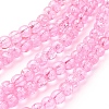 Crackle Glass Beads Strands X-CCG-Q001-6mm-02-2