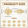 10Pcs Alloy Pendants FIND-LP0005-35-2