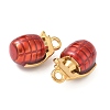 304 Stainless Steel Enamel Pendants STAS-I346-14G-01-2
