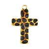 304 Stainless Steel Enamel Pendants STAS-Z186-22G-01-1
