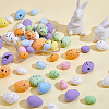 120Pcs 2 Styles Foam Simulated Pigeon Eggs DIY-SP0007-60-6