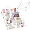 7-Tier Acrylic Display Risers for Jewelry ODIS-WH0030-175C-01-1