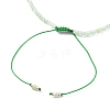 Adjustable Nylon Cord Braided Bead Bracelets BJEW-JB05688-02-3