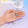 500Pcs Acrylic Horizontal Hole Letter Beads OACR-YS0001-03O-5